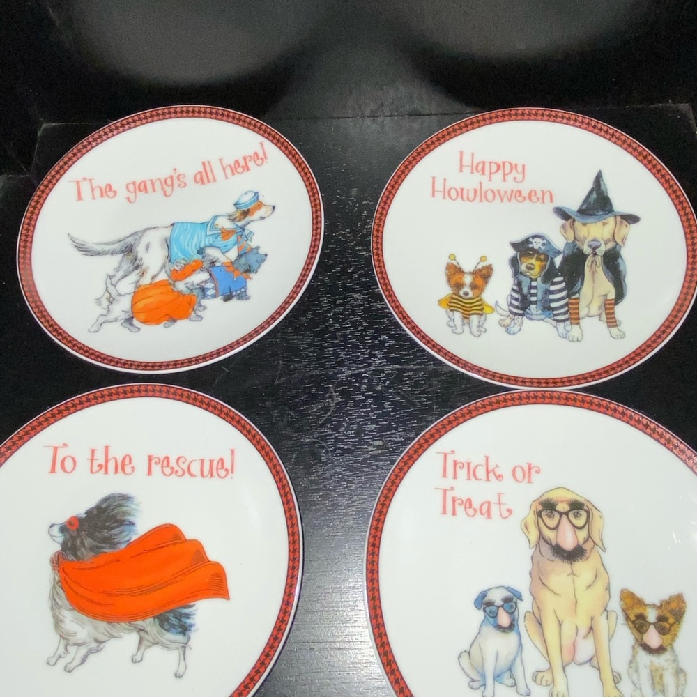 Pier 1 Halloween plates